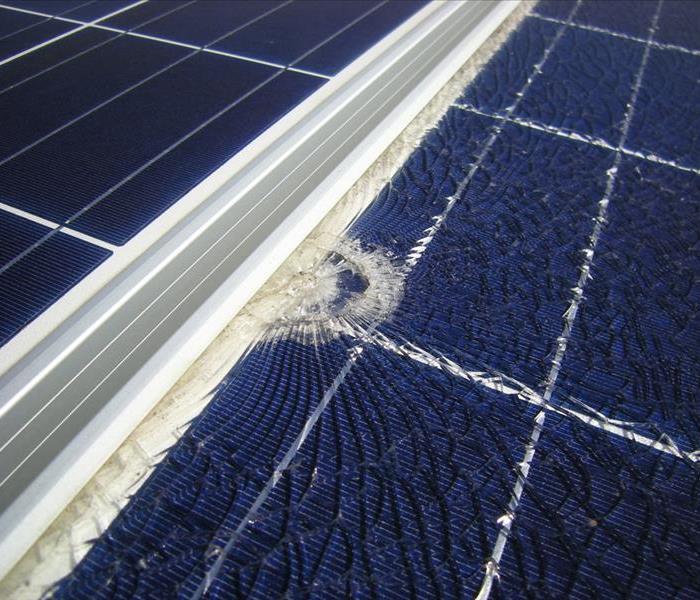 Solar Panels Broken